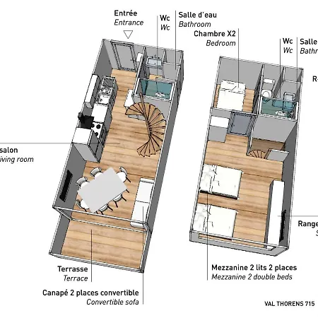 Olympiades 715 Apartamento Val Thorens